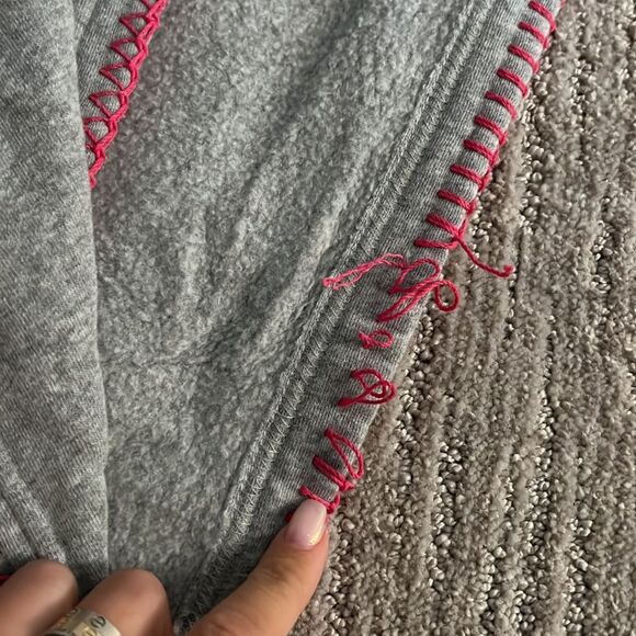 Victoria's Secret VS PINK Pillow & Blanket Travel Bag Set Monogram Dog - Picture 7 of 7